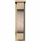 Ekena Millwork Newport Rough Sawn Corbel w/Backplate, Douglas Fir, 6"W x 12"D x 24"H COR06X12X24NEW01RDF - alternate 3